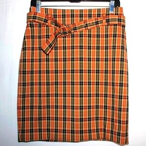 Ann Taylor Petite Plaid Skirt 6P Academia Preppy 90's Jawbreaker Clueless